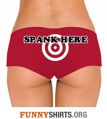  FUNNYSHIRTS.ORG Try Finger But Hole Women's Undies