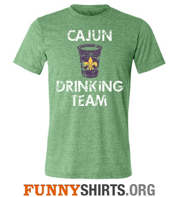 Mardi Gras Shirt Drinking Team