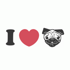 I Heart Pugs