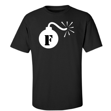 F Bomb Unisex Gildan Heavy Cotton Crew Neck Tee