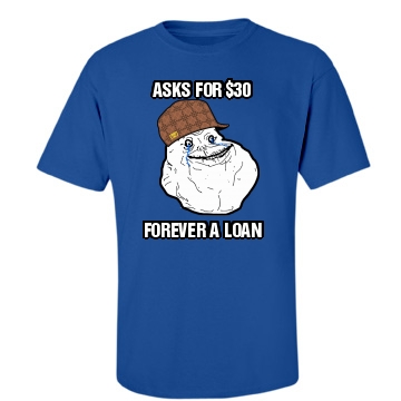 Forever a Scumbag Unisex Gildan Heavy Cotton Crew Neck Tee