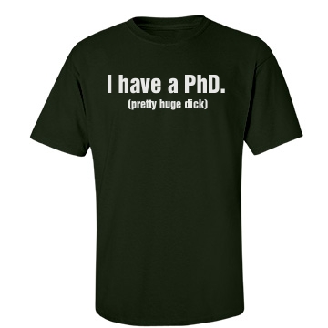 Having a phd
