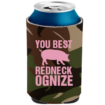 Redneckognize Camo Can The Official KOOZIE Can Kooler