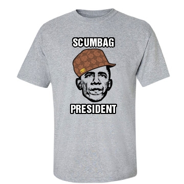Scumbag President Unisex Gildan Heavy Cotton Crew Neck Tee